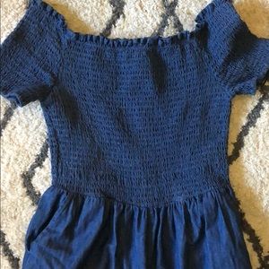 Blue romper